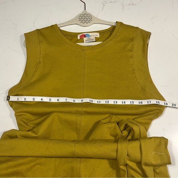 Free People Beach Olive Simone Exposed Back Maxi Dress Medium - Picture 8 of 11